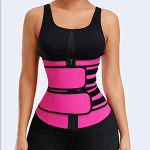 *New* Double belt waist trainer sweat belt